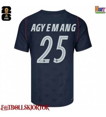 Förenta stater Patrick Agyemang #25 Bortatröja VM 2026 Kortärmad
